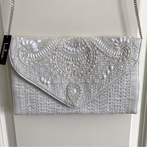 Lulu’s beaded clutch